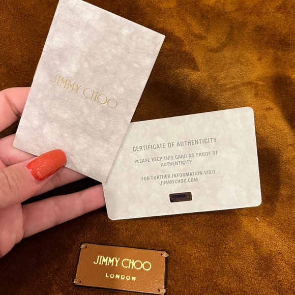 Jimmy Choo Soft Hobo Suede Handbag Wood - Picture 9 of 16